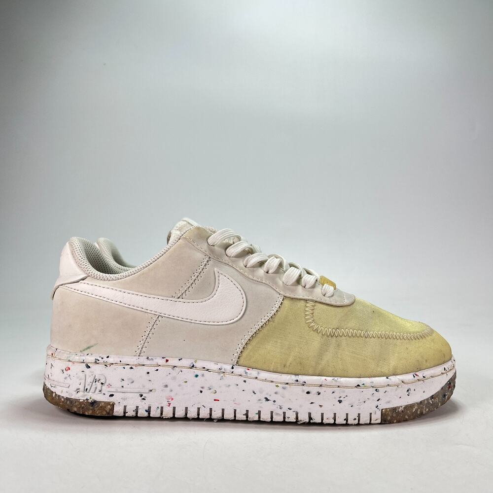 Nike Air Force 1 Crater Summit White Oil Green Sneakers CT1986-100 Womens Sz 9.5